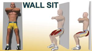 wall sits